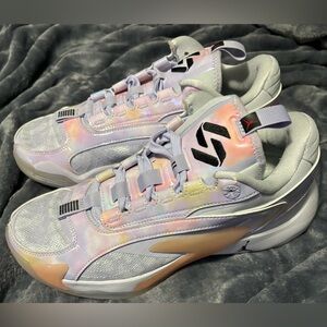 Jordan Luka 2 GS in Football Purple And Pink